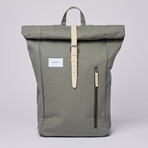 Dante Backpack // Dusty Green + Natural