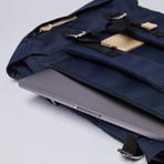 Harald Backpack // Navy + Natural