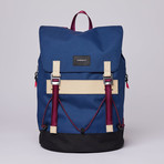 Johannes Backpack // Evening Blue + Natrual