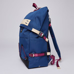 Christoffer Backpack // Evening Blue + Natural