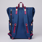 Christoffer Backpack // Evening Blue + Natural