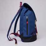Johannes Backpack // Evening Blue + Natrual