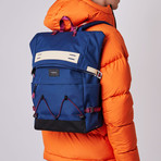 Christoffer Backpack // Evening Blue + Natural