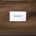 Tony Backpack // Olive + Cognac Brown