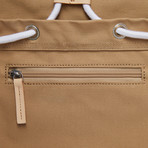Roald Backpack // Beige + Natural