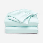 Bamboo Lyocell Sheet Set // Paradise Green (Queen)