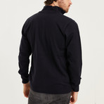 Ian Full Zip Sweater // Dark Blue (2X-Large)