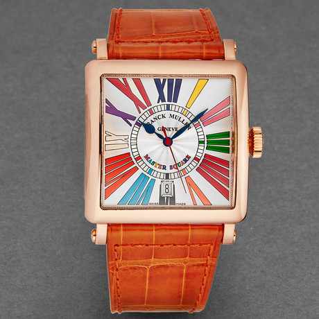 Franck Muller Ladies Master Square Quartz // 6000 H SC DT COL DR R 5N