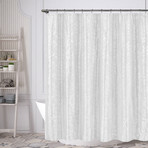 Juno Metallic Taffeta Shower Curtain