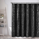 Juno Metallic Triangle Shower Curtain