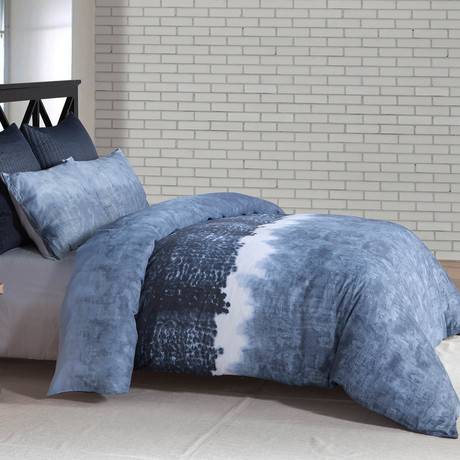 Janie Denim Wash Duvet Set // 3 Piece Set (Queen)