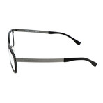 Men's 0726-KDJ Optical Frames // Black + Ruthenium