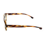 Men's 1001-KVI Optical Frames // Striped Brown