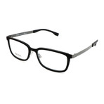 Men's 0726-KDJ Optical Frames // Black + Ruthenium