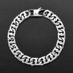 Polished Mariner Chain Link Bracelet // Silver
