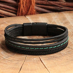Lincoln Bracelet // Multicolor + Black