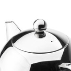 Bredemeijer // SANTHEE Shiny Polished Teapot (17 Fl. Oz)