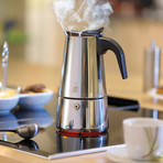 GEFU // EMILIO Espresso Maker // 4 Cups (2 Cups)