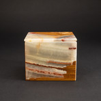 Square Rainbow Prism Onyx Jewelry Box