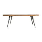 Dark Storm Coffee Table // Unique Wood + Graphic Design