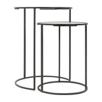 Odina Set // Round Nesting Tables // Set of 2