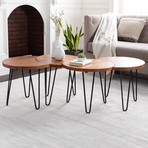 Selene Set // Modular Accent Tables // Set of 4