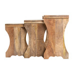 Abrazo Set // Nesting Tables // Set of 3