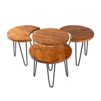 Selene Set // Modular Accent Tables // Set of 4