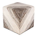 Zander Pouf // Natural Tones