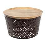 Jaali Accent Table