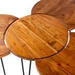Selene Set // Modular Accent Tables // Set of 4