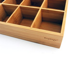 BergHOFF Bamboo 12" Tea Box Organizer