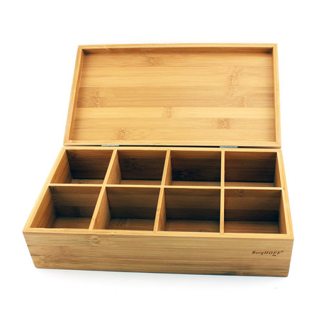 BergHOFF Bamboo 12" Tea Box Organizer