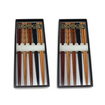 Wooden Chopsticks // 10 Pairs