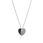 Damiani D.First Sterling Silver Diamond Necklace I // Store Display