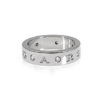 Bulgari Bulgari 18k White Gold Diamond Ring // Ring Size: 6.5 // Store Display