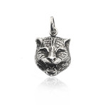 Gucci Gatto Sterling Silver Charm // Store Display