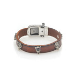 Gucci // Anger Forest Sterling Silver + Leather Bracelet I // 6.5" // Store Display