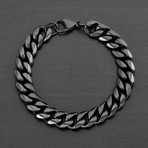 Curb Chain Bracelet // 12mm (White)