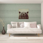Bear II // Andreas Lie (26"W x 26"H x 1.5"D)