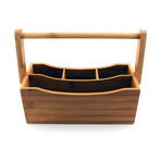 CooknCo Bamboo Flatware Holder // Vertical