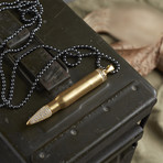 Bullet Necklace V2 // Gold (S)