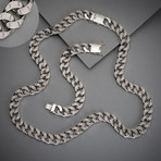 Incision Chain + Bracelet V1 // Silver (L)