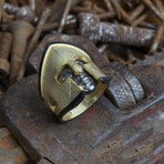 Medie Val Ring V1 // Black + Gold (14)