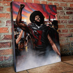 Colin Kapernick // Unbroken // Canvas (20"W x 16"H x 1.5"D)