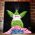 Phillies // Phanatic // Canvas (20"W x 16"H x 1.5"D)