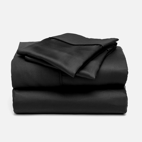 Bamboo Lyocell Sheet Set // Pepper (Queen)