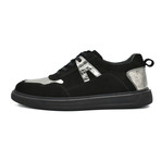 Gunner Casual Shoes // Black + Silver (Euro: 44)