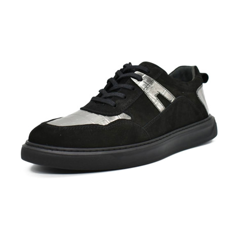 Gunner Casual Shoes // Black + Silver (Euro: 40)