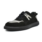 Gunner Casual Shoes // Black + Silver (Euro: 44)